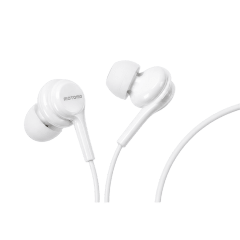 Audífonos In-ear Motomo Ph-44 Blanco Control Volumen