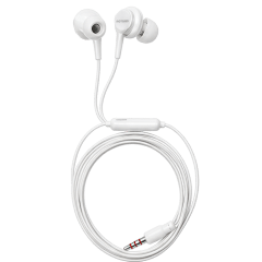 Audífonos In-ear Motomo Ph-44 Blanco Control Volumen