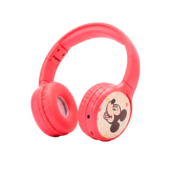 Audífono Bluetooth Inalámbrico Disney Mickey Rosa