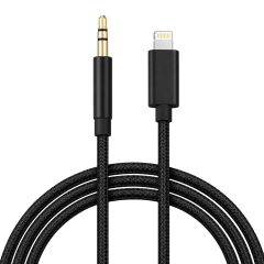 CABLE ADAPTADOR AUX 3.5mm A IPH