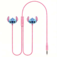 Earphone Stitch Fucsia Jack 3.5MM