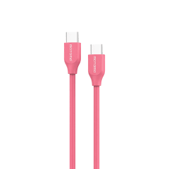 Cable Cargador Tipo C a Tipo C - 2.4A - 1 metro PDMAX-ROSE