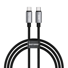 Cable Carga Rapida Trenzado Motomo PD-Ultra Resist 60W USB-C a USB-C