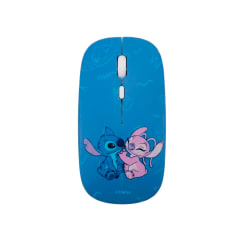 Mouse Inalámbrico Disney Stitch y Angel Recargable Bluetooth