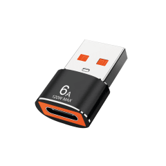 OTG Motomo Adaptador OTG Tipo C a USB Negro