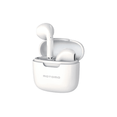 Audífonos In-ear Motomo MO-25 BT Blanco Inalámbricos