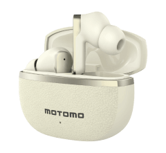 Audífonos In-ear Motomo MO-L225 ANC Crema Bluetooth