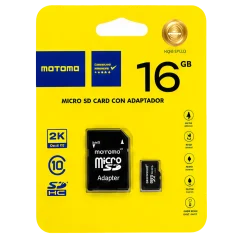 Memoria Motomo Micro SD Clase 10 16GB