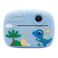Cámara Instantánea Infantil Full Hd Dinosaurio Niño