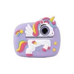Cámara Instantánea Infantil Full Hd Unicornio Niña