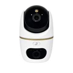 Camara interior exterior Dual 2K Wifi 3Mp + 3Mp Zoom 4X