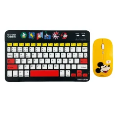 Kit Teclado Disney Mouse Good Vibes