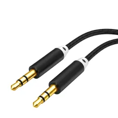 Cable Plug 3.5 1000mm Negro