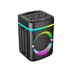 Parlante Bluetooth Karaoke ABS-8107 RGB con Microfono