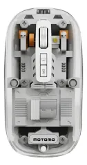 Mouse Motomo MO-19T 1.600 Dpi Transparente Colores