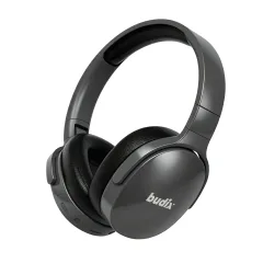Audífonos Bluetooth Budix Bu-kawa Full Bass 45 Horas Negro