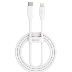 Cable Budix Usb-c A Lightning Carga Rápida 27w 3a 2m
