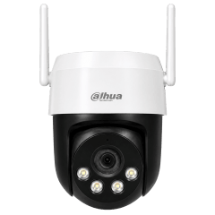 Cámara Wi-Fi PTZ Exterior Dahua 360° Alarma y Visión Color Blanco