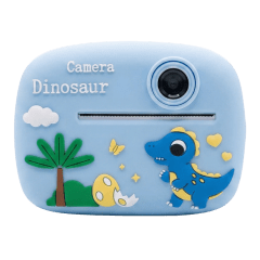 Cámara Instantánea Infantil Full Hd Dinosaurio Niño