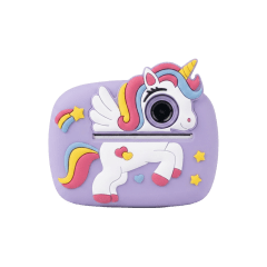 Cámara Instantánea Infantil Full Hd Unicornio Niña