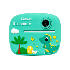 Cámara Instantánea Infantil Full Hd Dinosaurio Niño