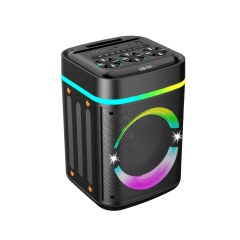 Parlante Bluetooth Karaoke ABS-8107 RGB con Microfono