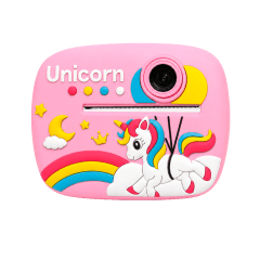 Cámara Instantánea Infantil Full Hd Unicornio Niña