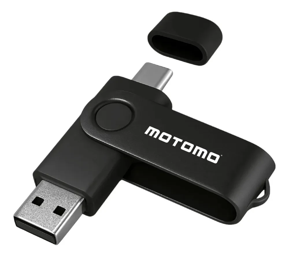 Pendrives Motomo Flash USB 3.0 128GB Tipo C12