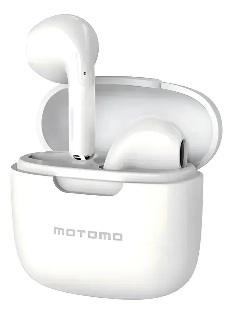 Audífonos In-ear Motomo MO-25 BT Blanco Inalámbricos2