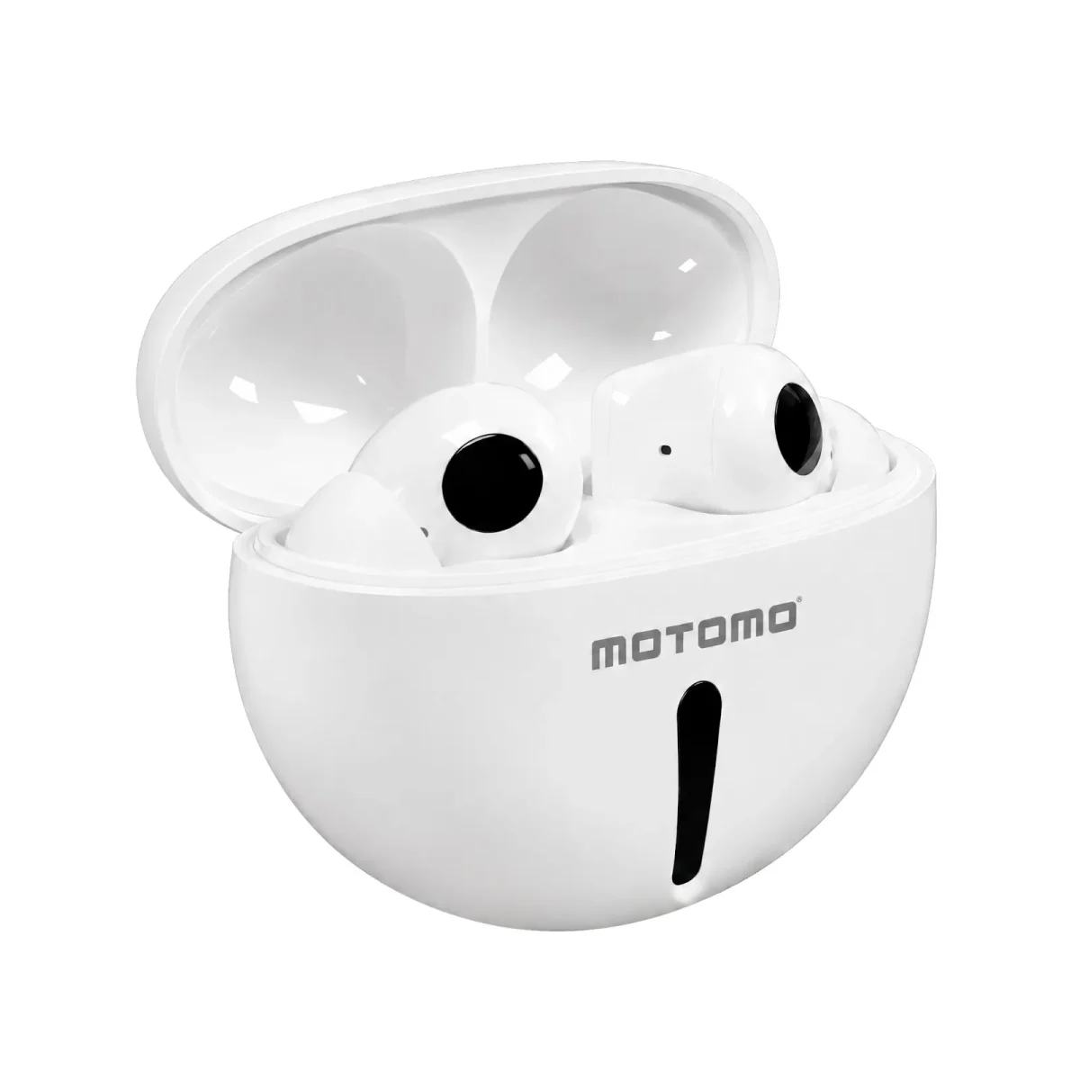 Audífonos Inalámbricos Bluetooth ANC Motomo Touch TWS Blanco2
