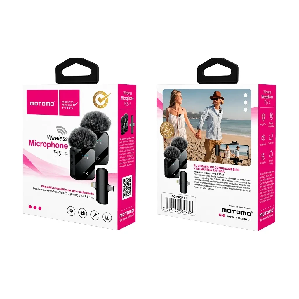 Microfono F15-2 Doble Tipo C5