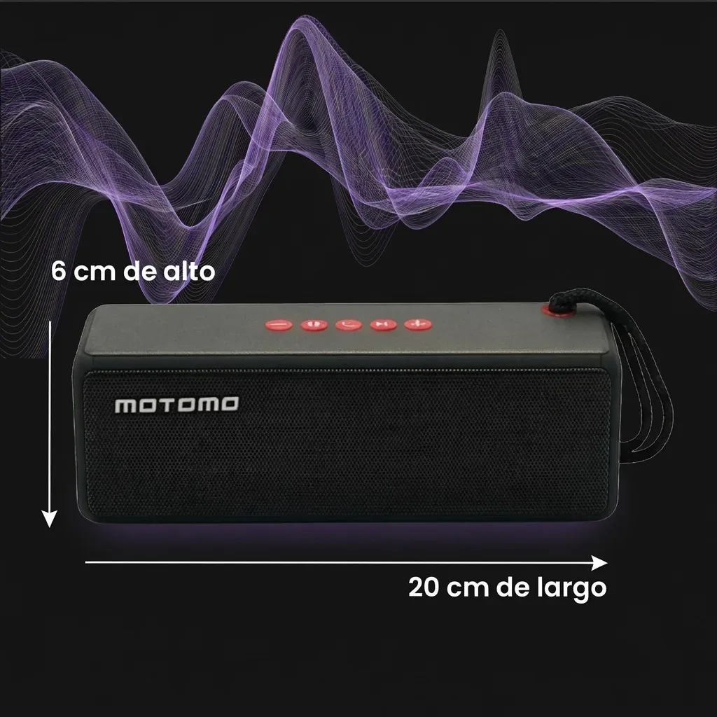 Parlante portátil Motomo Boss7