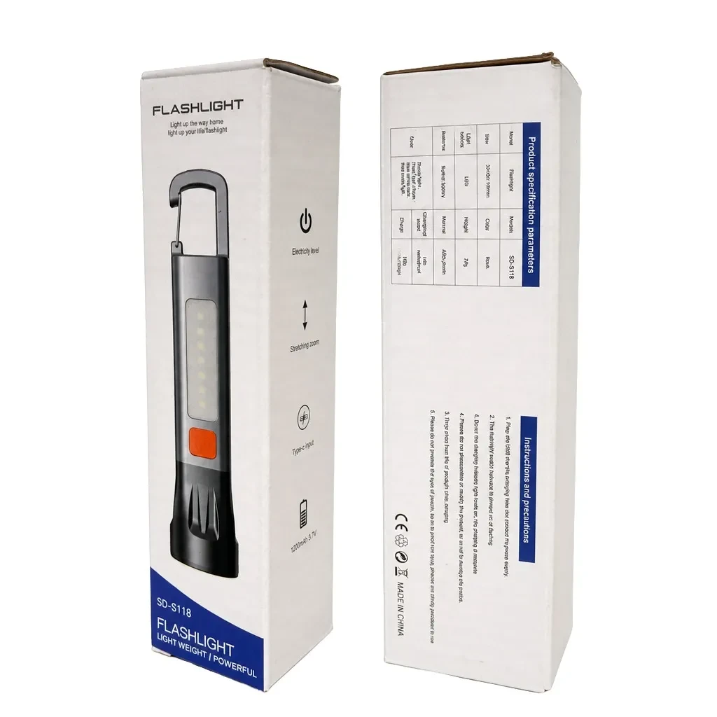 Iluminacion Linterna Led Recargable6
