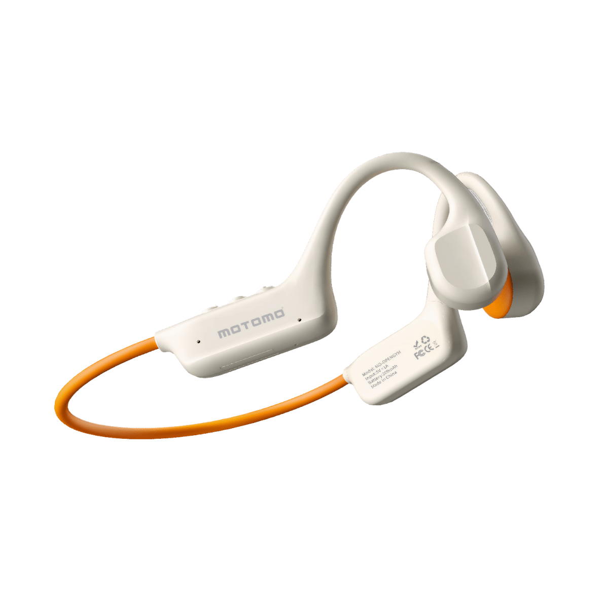 Auriculares deportivos, Resistentes a salpicaduras 20 Horas Blanco1