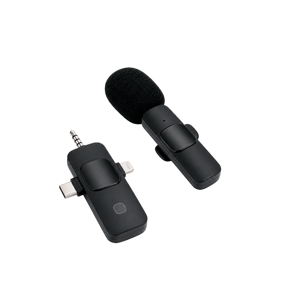 Micrófono Inalámbrico Motomo K151 Lavalier 3 En 1 20m3