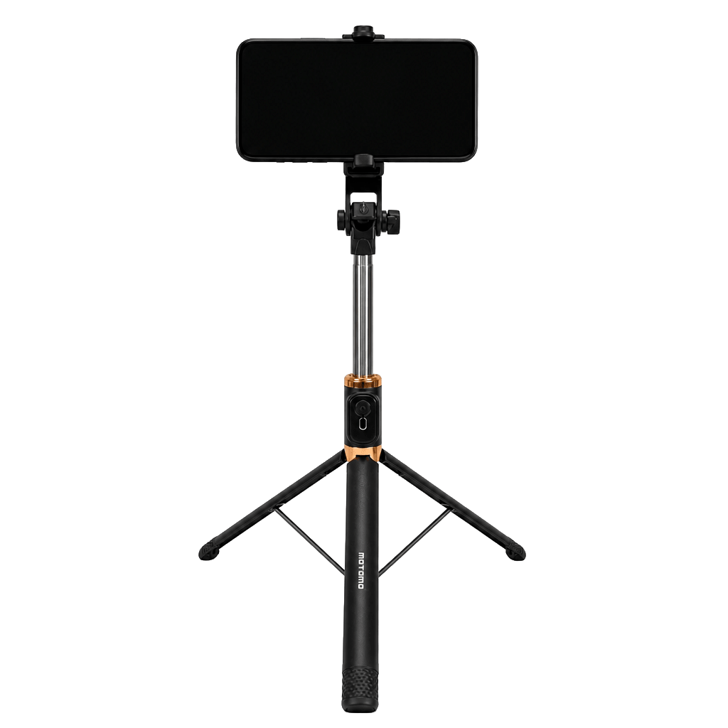 Bastón Selfie Extensible Y Trípode Para Celular Negro Jc-203