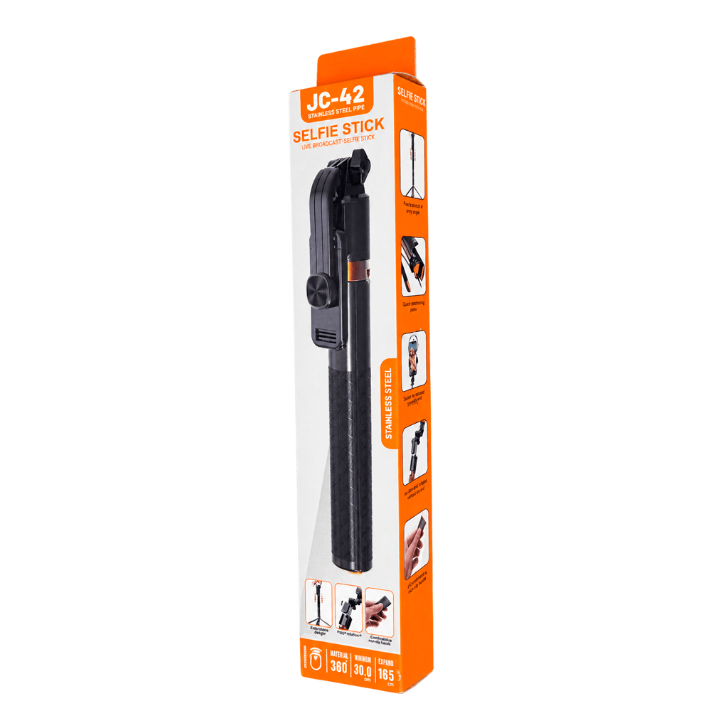 Bastón Selfie Trípode Jc-42 Bluetooth Control Remoto4