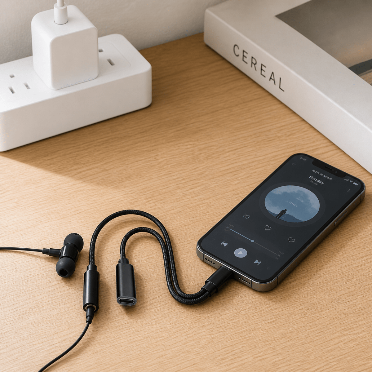 Adaptador 2 en 1 USB-C / 3.5mm3