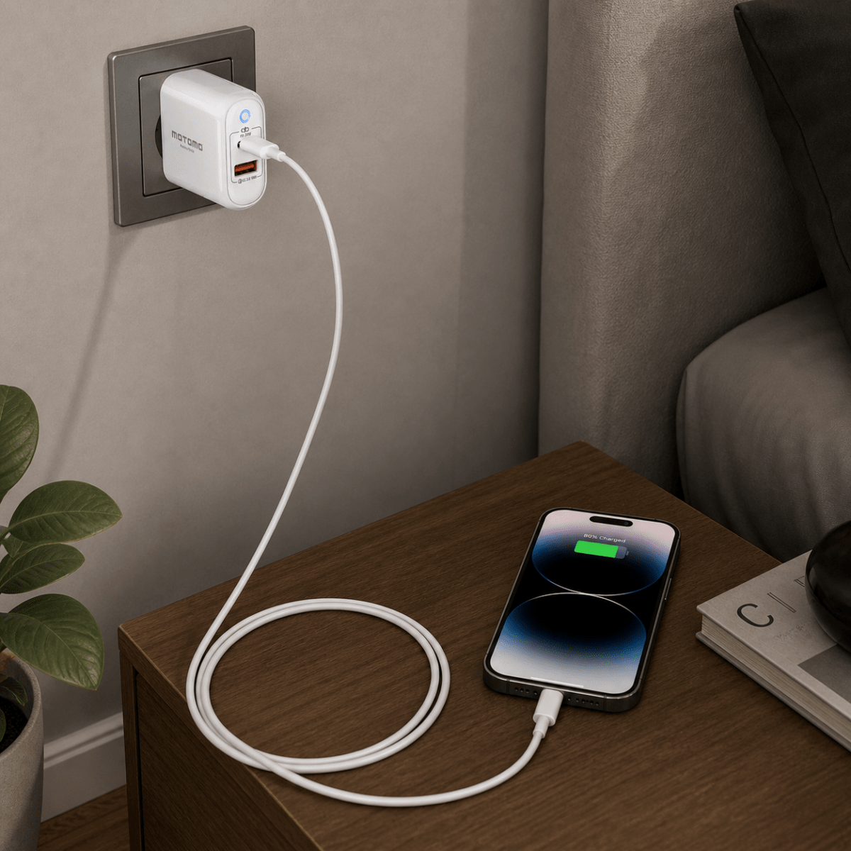 Cargador de Pared PD010 PD Tipo C a Lightning4
