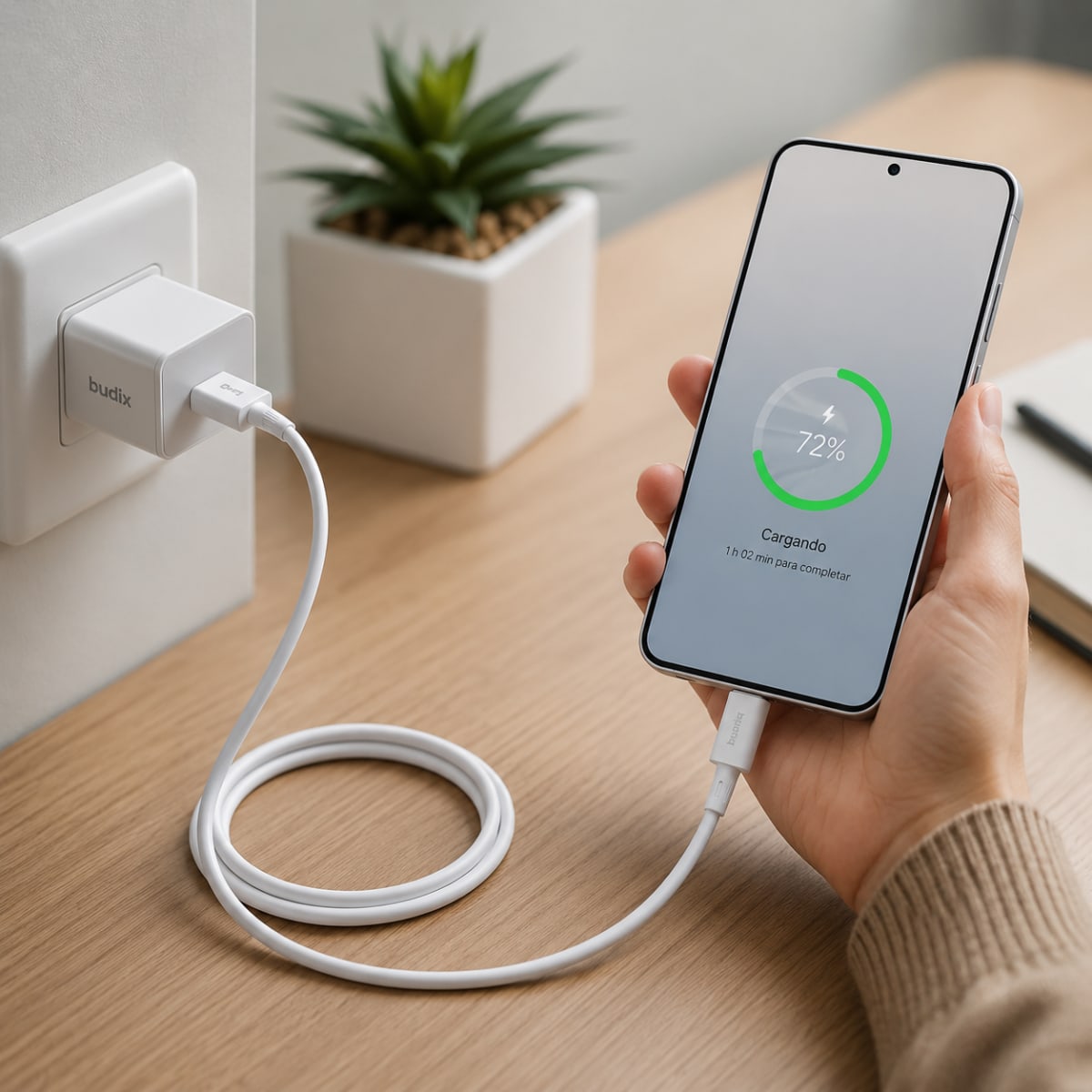 Cable Budix BD-58 USB-A a USB-C4