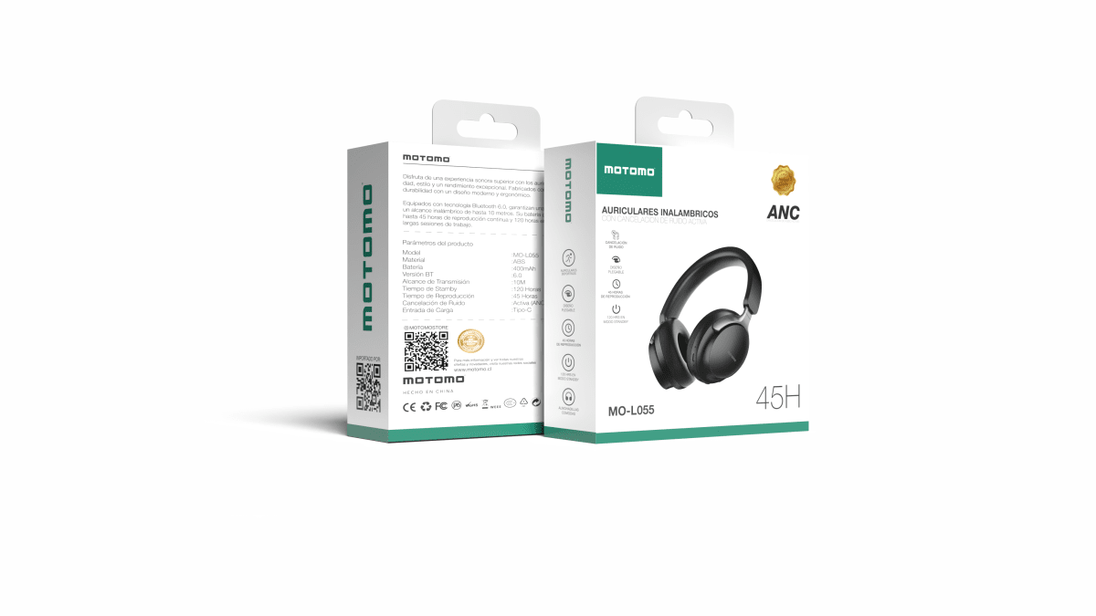 Audífono Bluetooth Inalámbrico MO-L055 ANC4