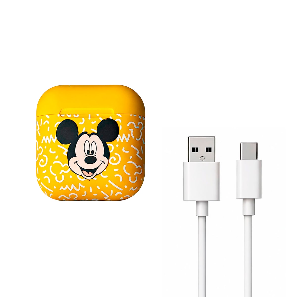Audífonos Inalámbricos Mickey Amarillo4
