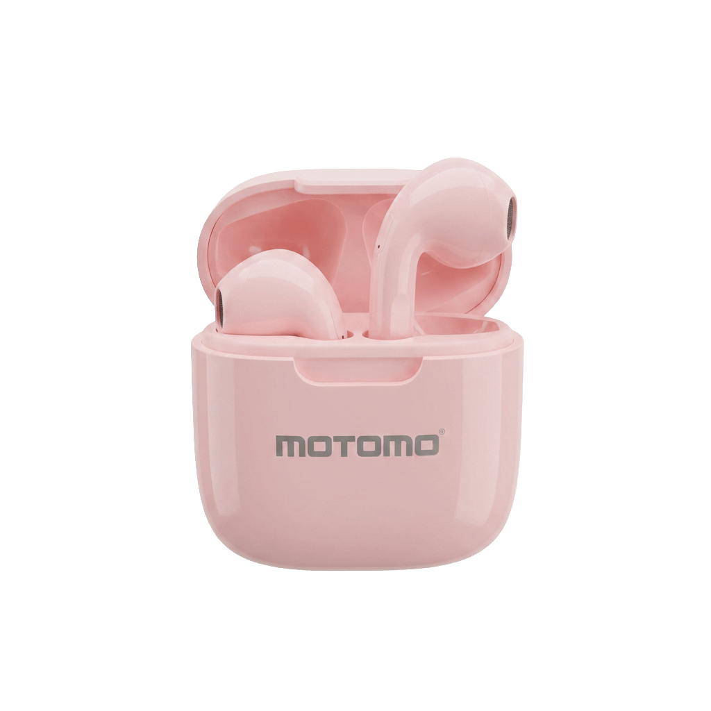 Audífonos In-ear Motomo MO-25 Bt Rosa Inalámbricos1