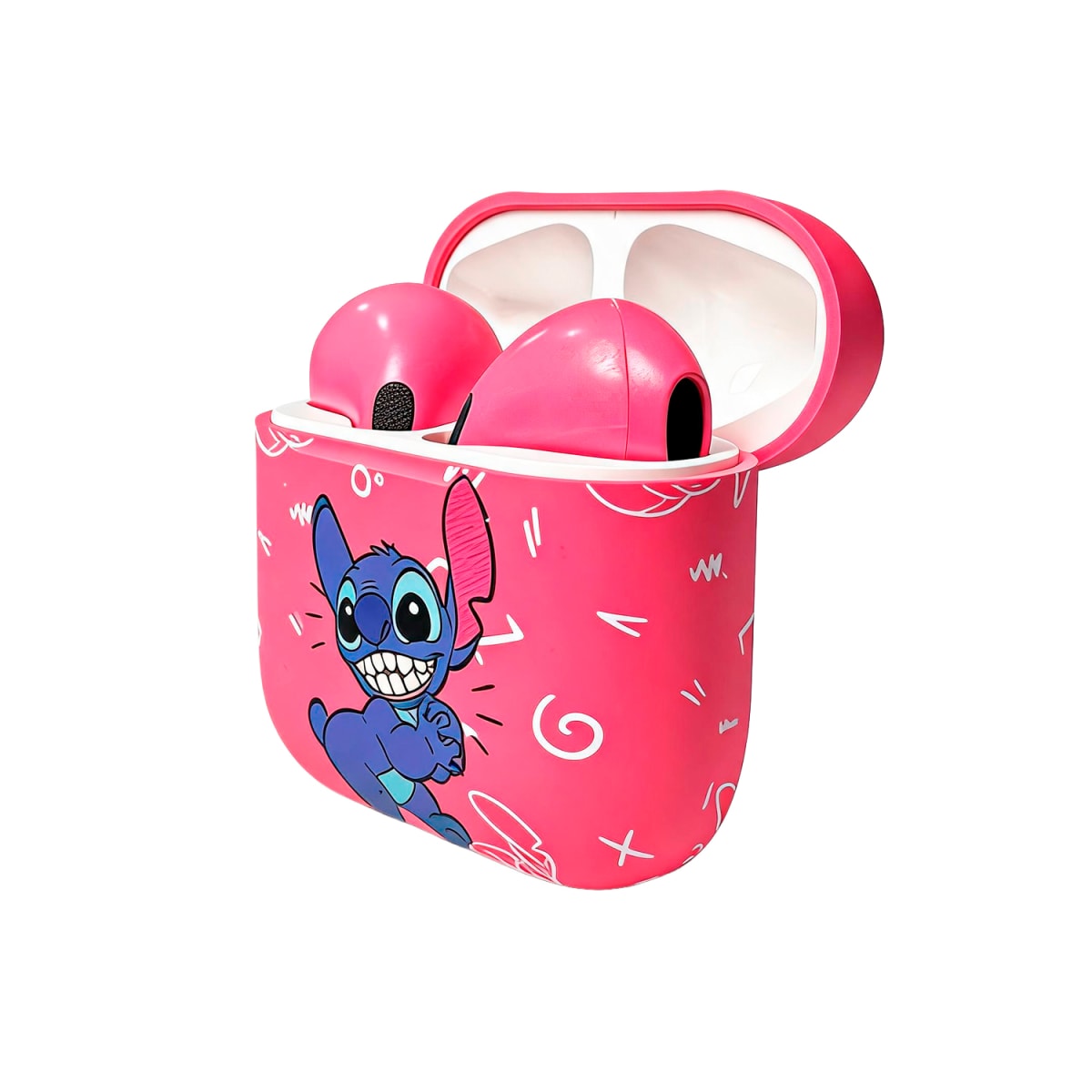 Audífonos Inalámbricos Stitch Emotions Rosa1