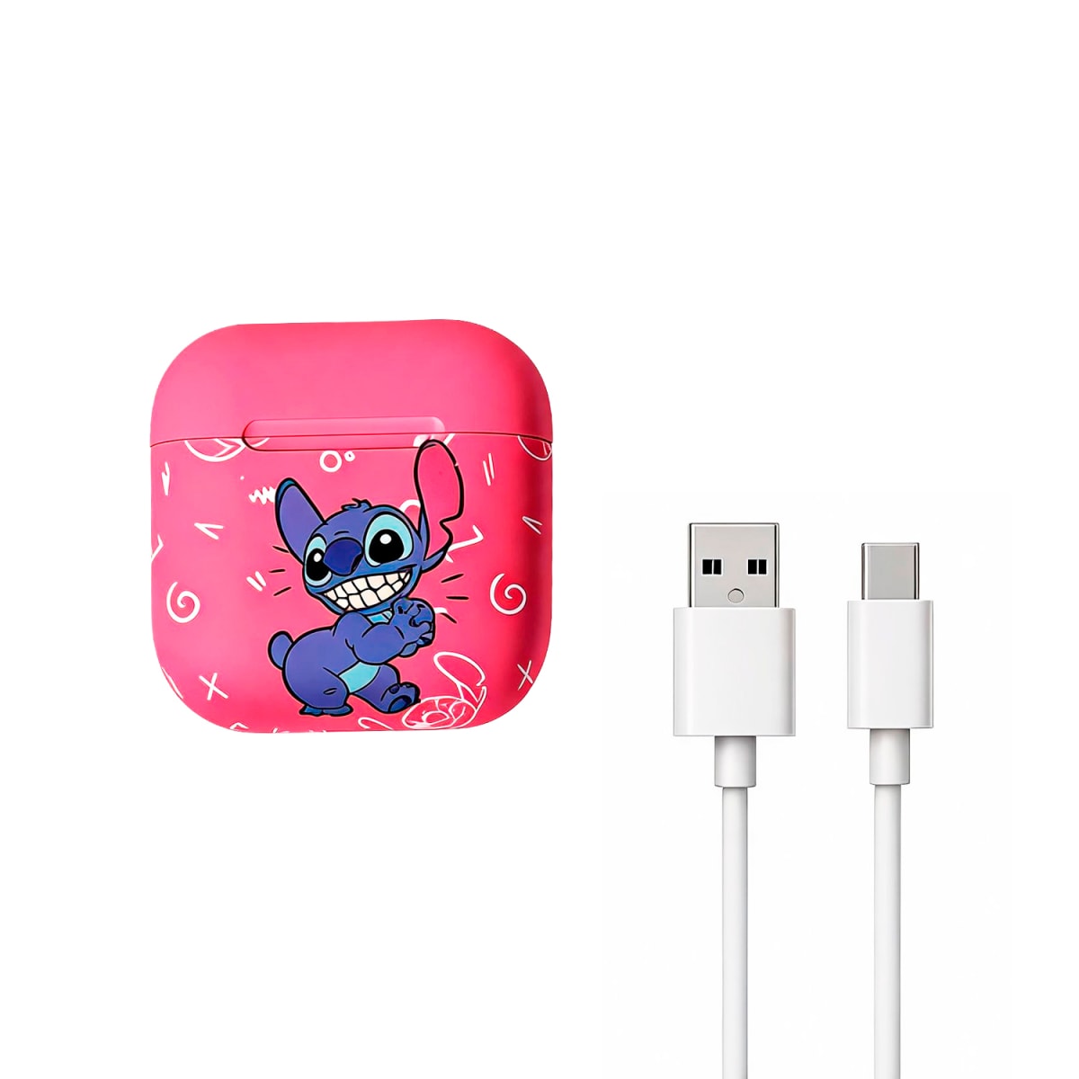 Audífonos Inalámbricos Stitch Emotions Rosa4