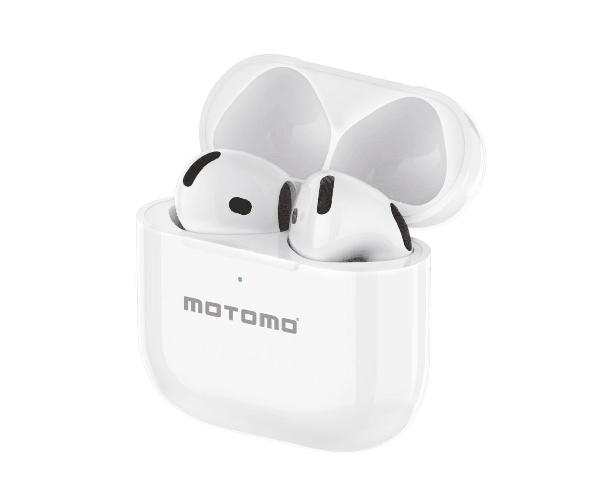 Audífonos In-ear Motomo MO-G024 Bluetooth Blanco Wireless1