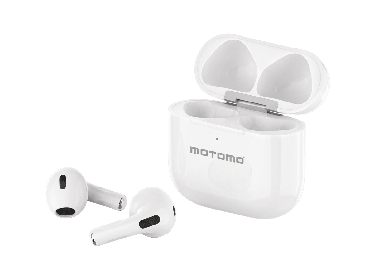 Audífonos In-ear Motomo MO-G024 Bluetooth Blanco Wireless2