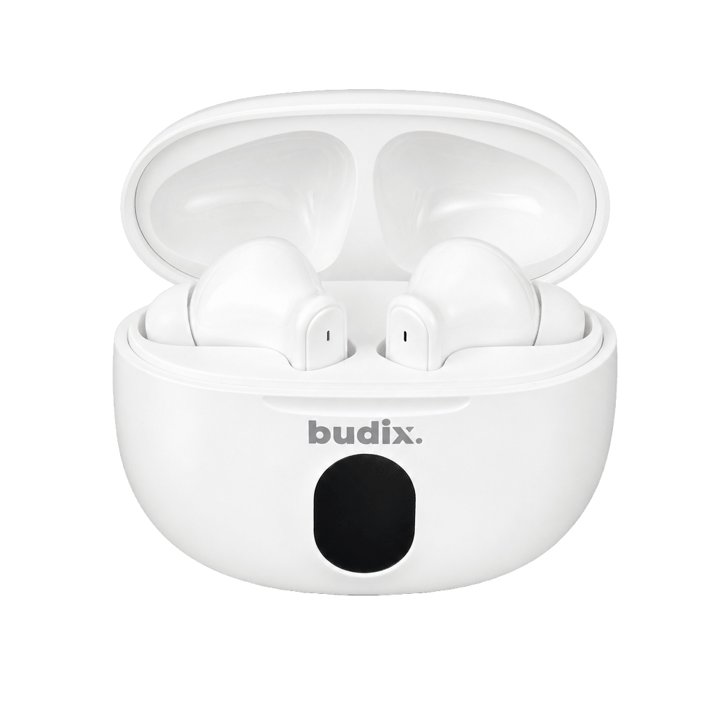 Audífonos Inalámbricos Budix BD-012 Blanco1