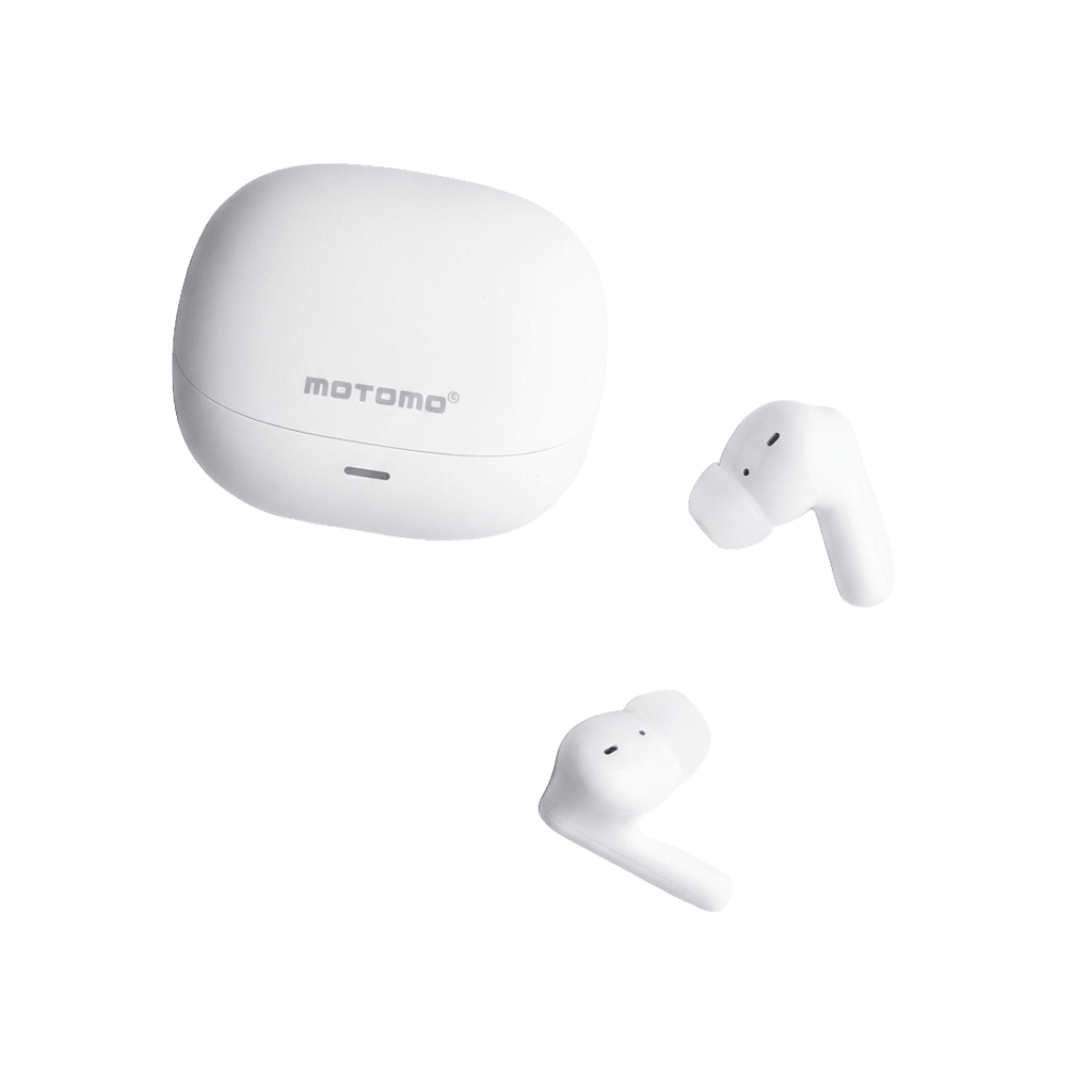 Audífono Bluetooth Inalámbrico Motomo MO-BL145 Blanco 5H Sonido HD2