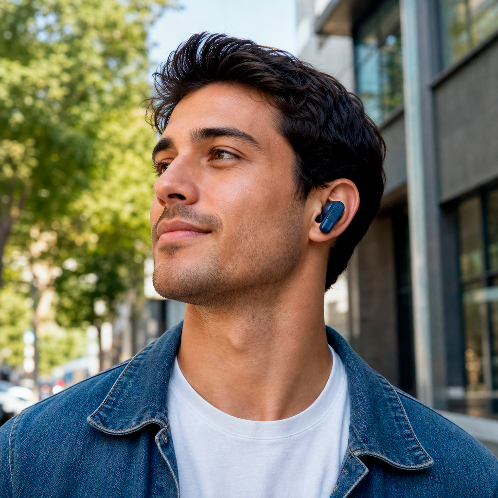 Audífonos Bluetooth Inalámbricos Motomo BU-Z010 Azul5